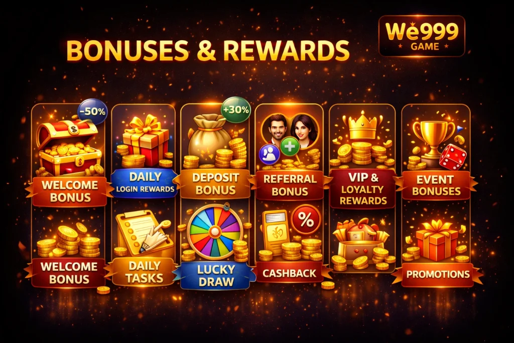 Bonuses and rewards