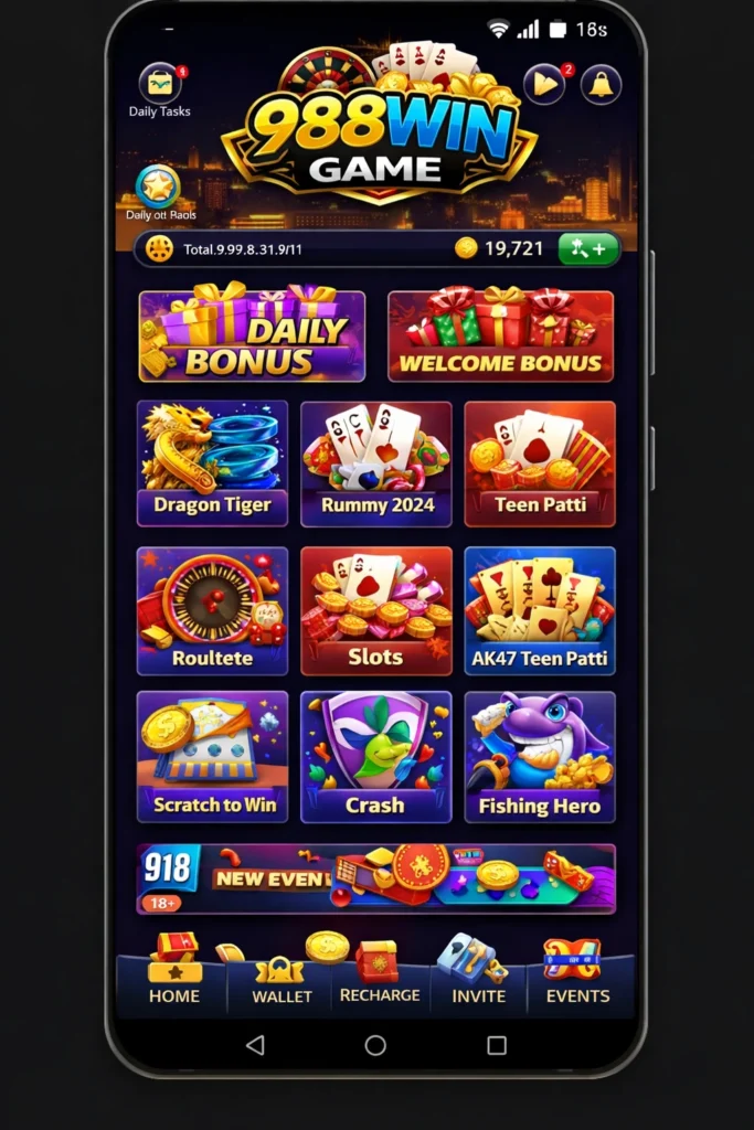 988Win Game interface image