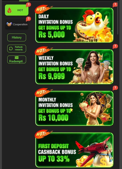 Bet877 Game rewards image