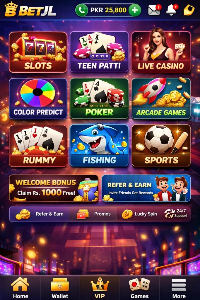BETJL Game interface image