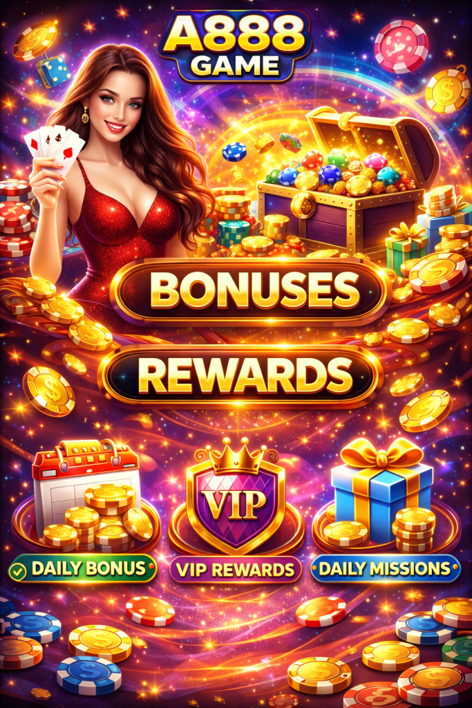 A888 Game rewards image