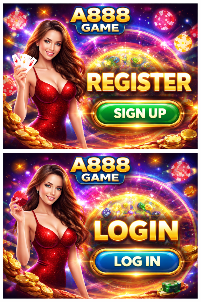 A888 Game register and login image