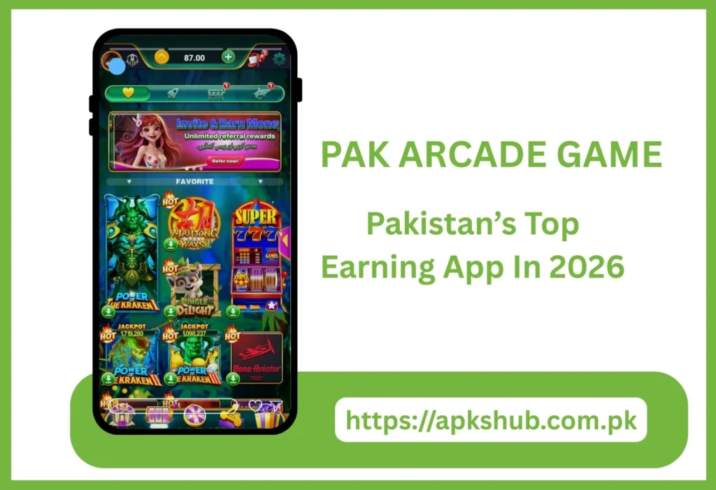 Pak Arcade Interface Screenshot
