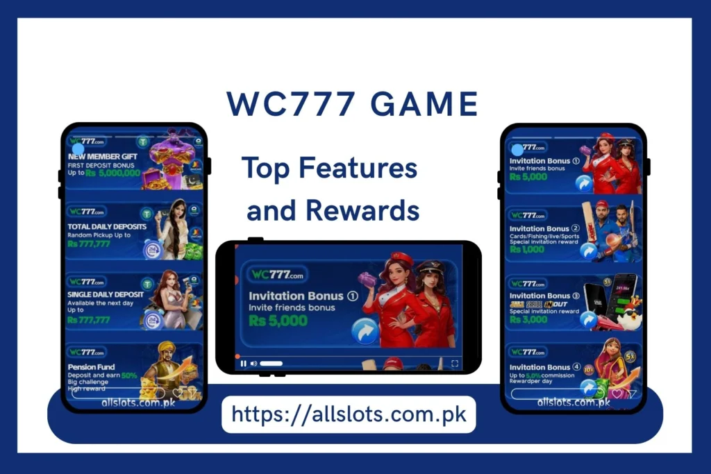 Rewards of image of WC777 Game