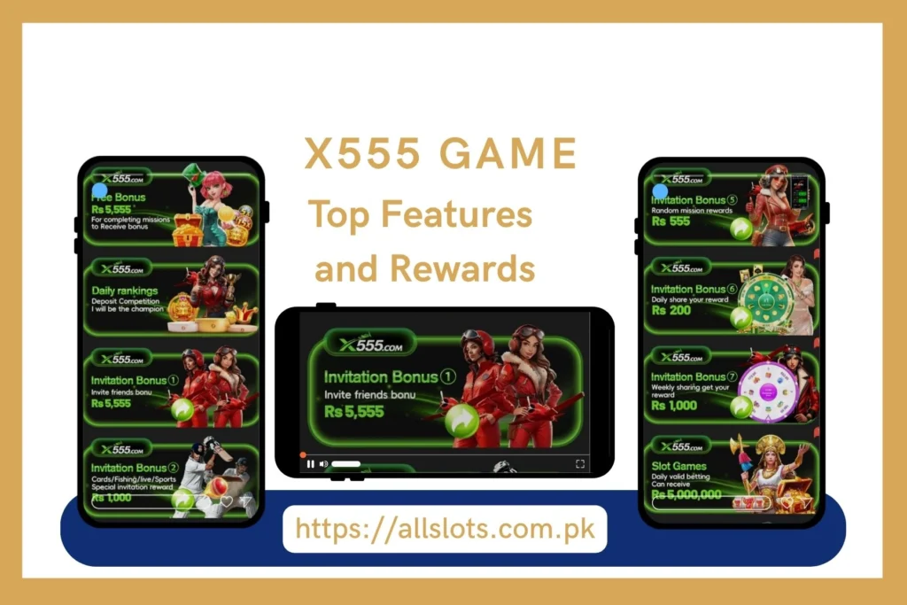 Rewards image of X555 Game