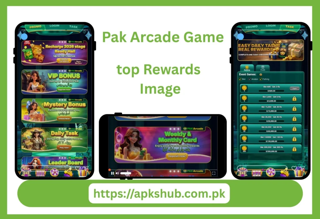Pak Arcade Game Rewards Image