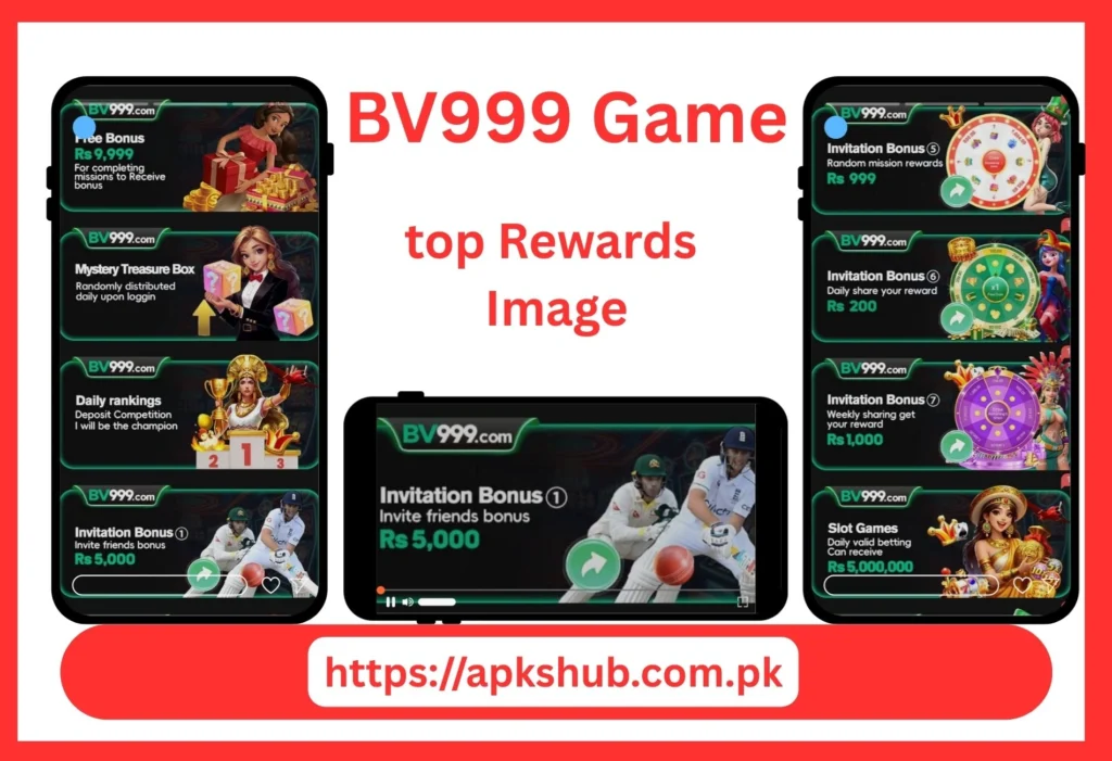Rewards image of BV999 Game