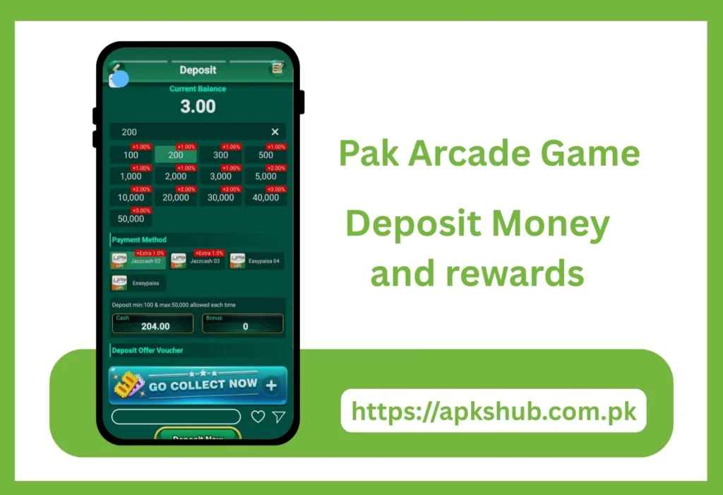 Deposit Page image of Pak Arcade Game