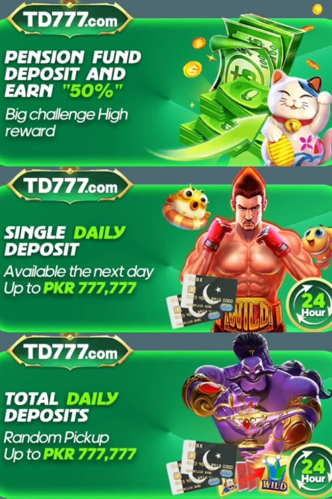 TD777 Game Rewards image