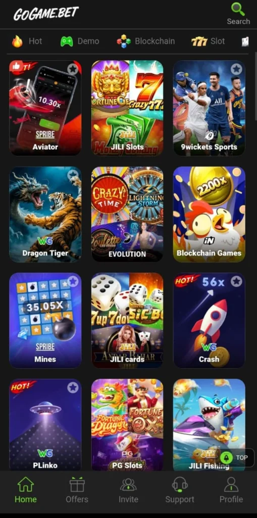 list of games