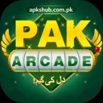 Pak arcade Game Logo