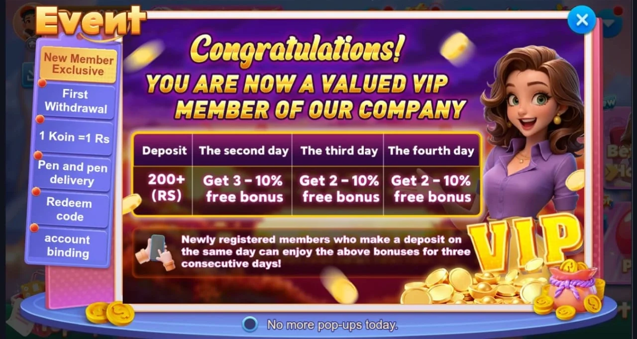 Rewrads image of Pak75 Game