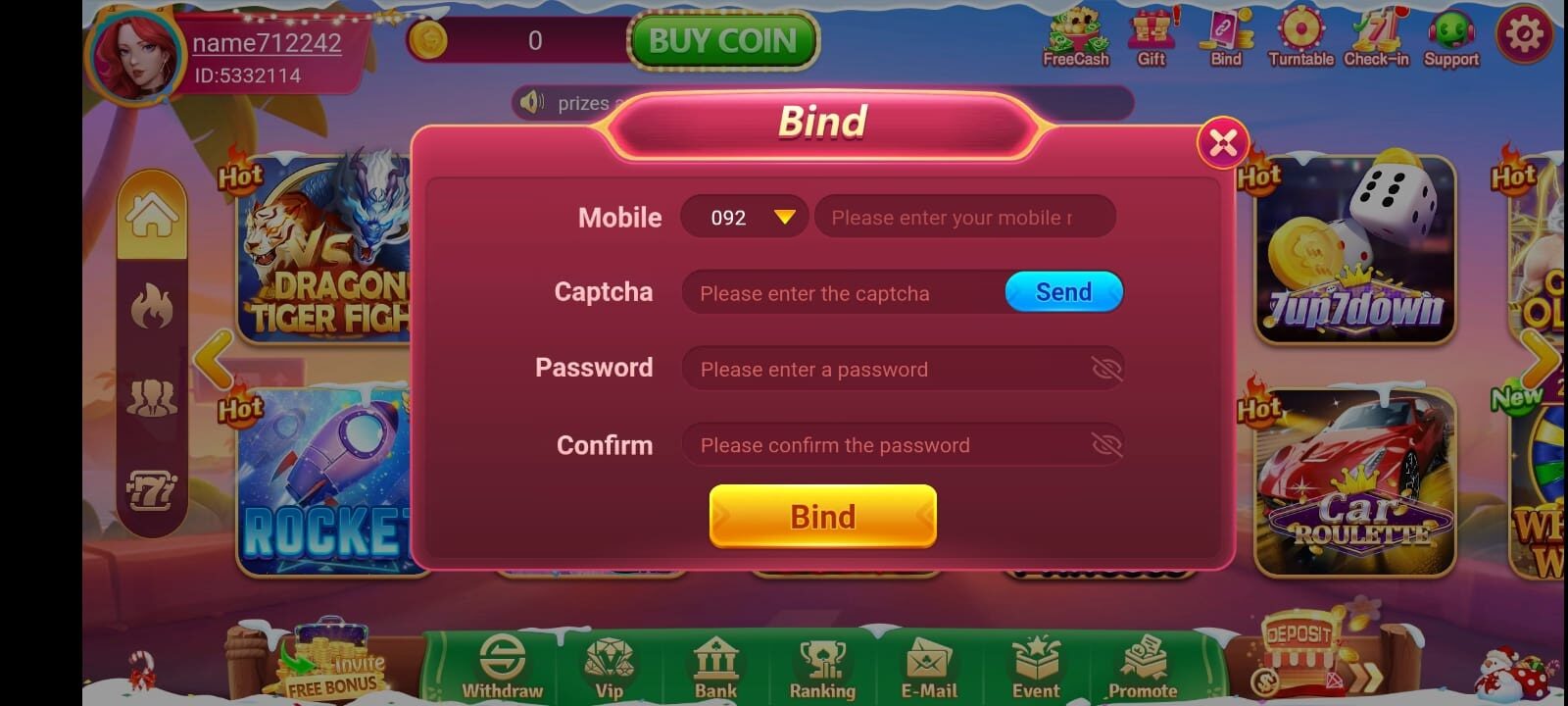 Register section image