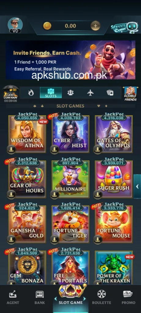 JJ Bet Game Interface screenshot