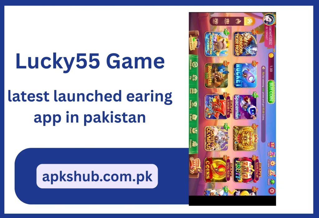Lucky55 Game interface image