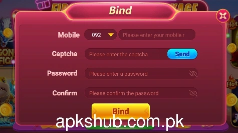 Lucky55 Game register image