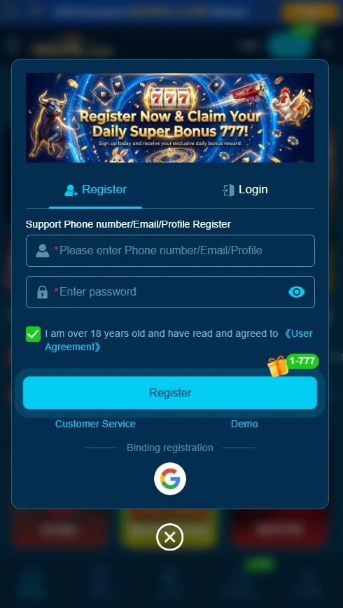 966PK Game login