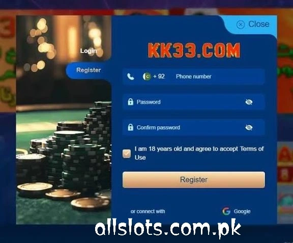 KK33 Game register section