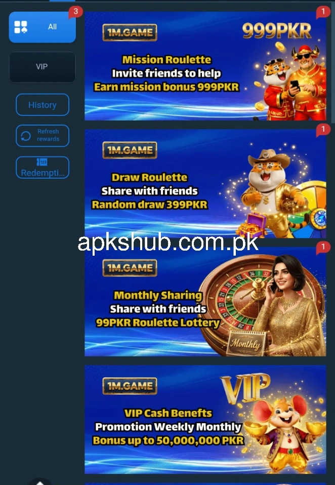 1M Game Rewards image