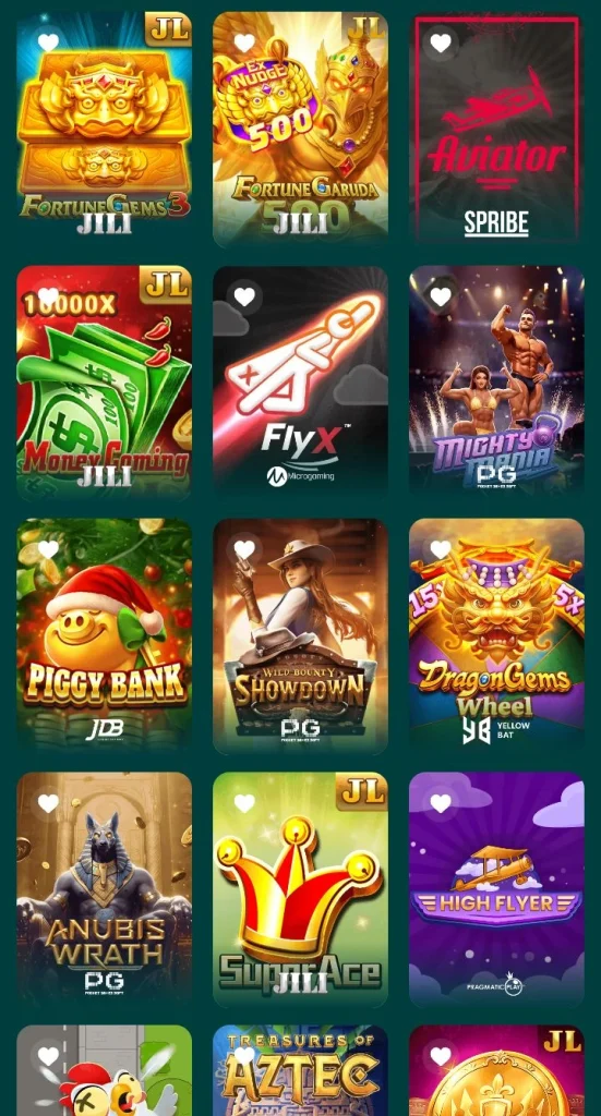 list of games