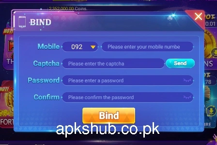 DK777 Game bind system