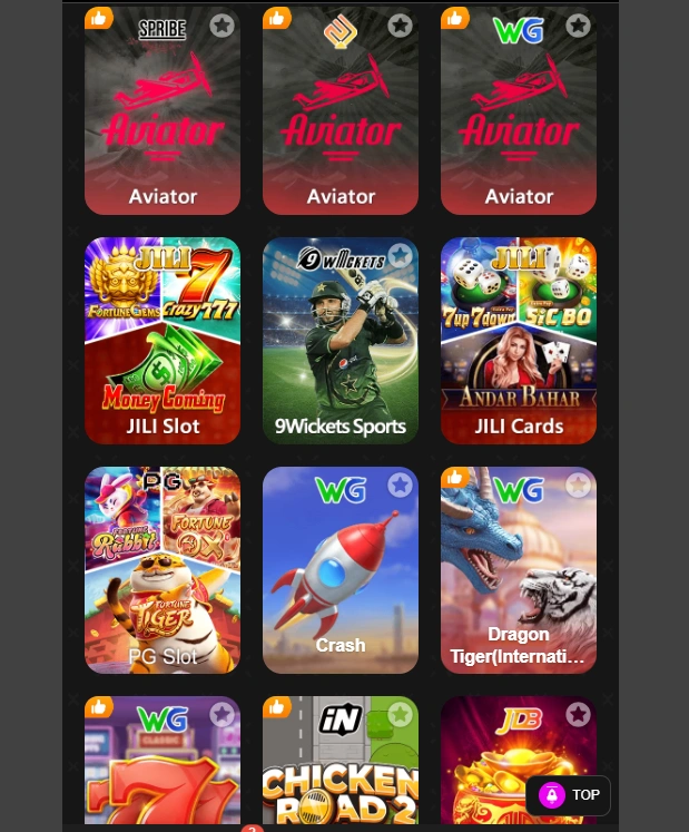 list of games