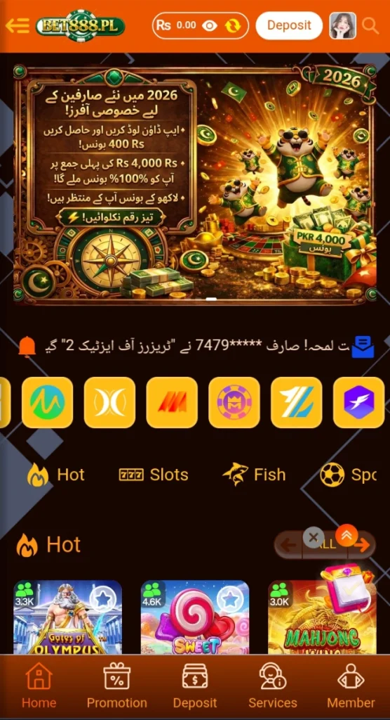 BET888 Game interface image