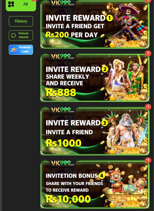 F777 Game rewards