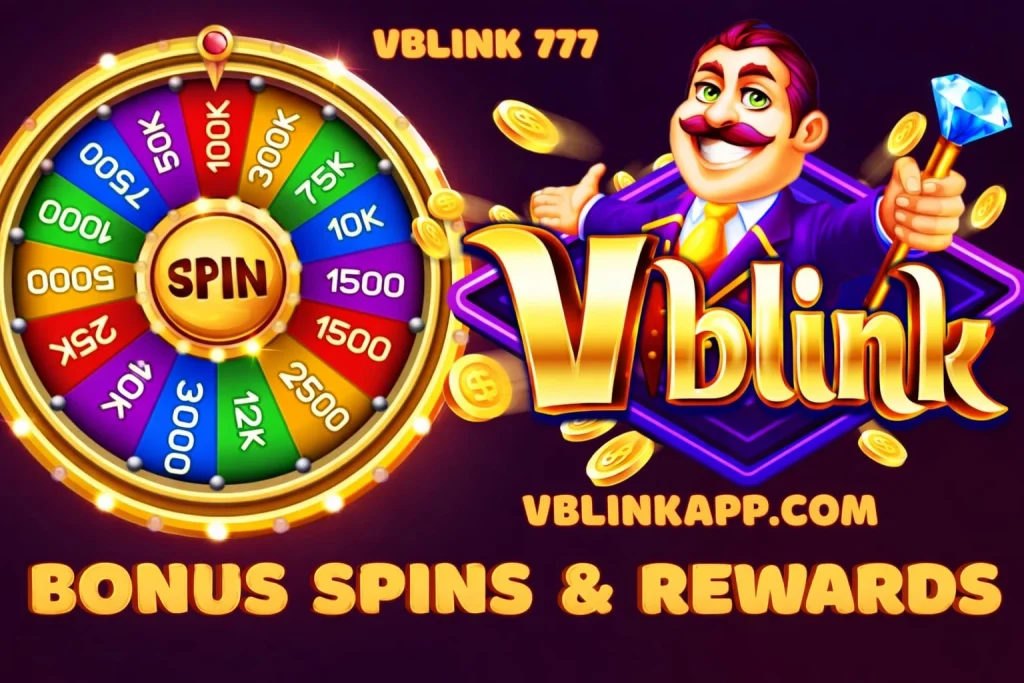 Vblink bonuses and rewards