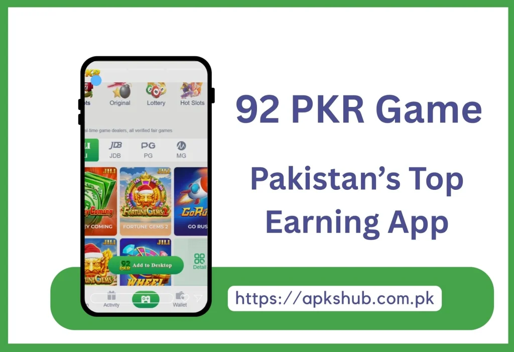 92 PKR Game interafce image