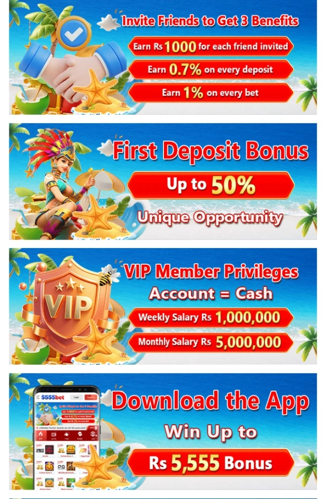 5555Bet Game rewarsd image
