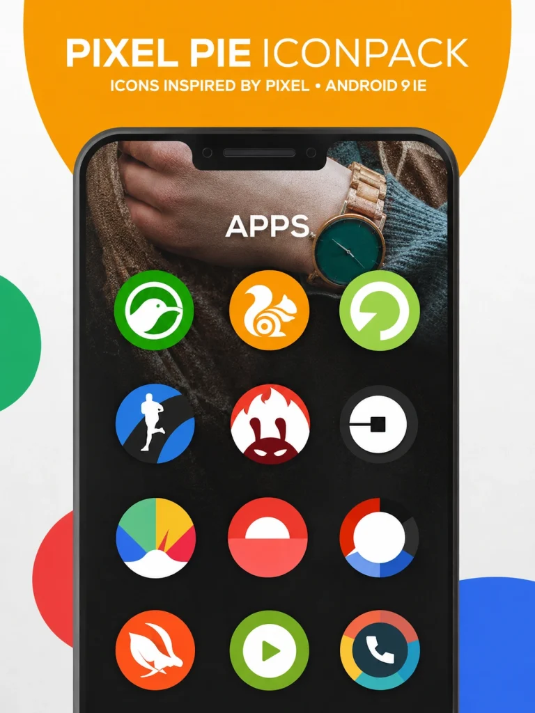 Android Pie Icons